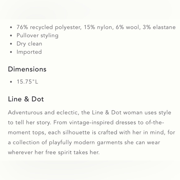 NWT Pearl-Trim Sweater - Picture 4 of 4